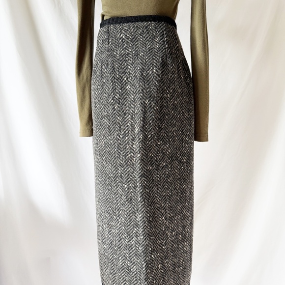 Reversible Wool Blanket Wrap Skirt XS - Picture 5 of 9